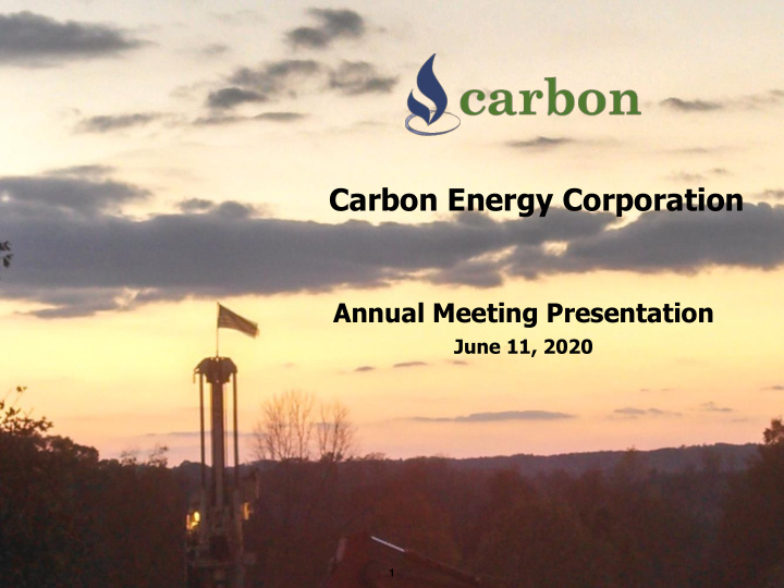 carbon energy corporation