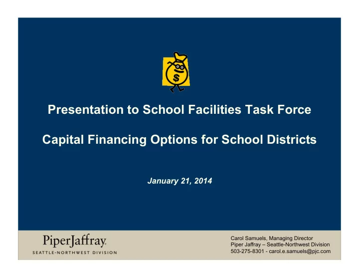 presentation to school facilities task force capital