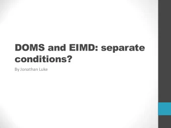 conditions?  By Jonathan Luke  Initial Purpose  To investigate the acute effects of a high