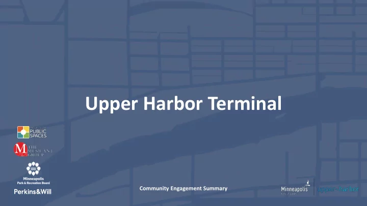 upper harbor terminal