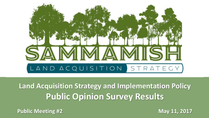 public opinion survey results