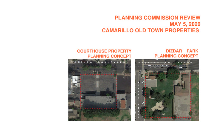 planning commission review ma y 5 2020 camarillo old town