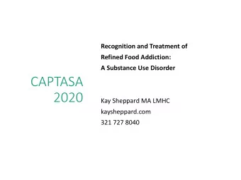 2020  Kay Sheppard MA LMHC  kaysheppard.com  321 727 8040  &quot;Show me a man  who's eating