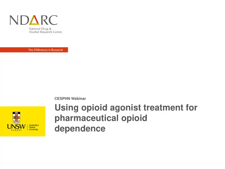 pharmaceutical opioid