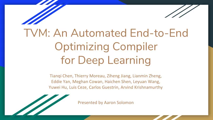optimizing compiler