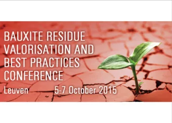 BAUXITE RESIDUE SAFETY DISPOSAL AND FRIENDLY  ENVIRONMENTAL PROCESSING PERMANENT CARE AT  VIMETCO