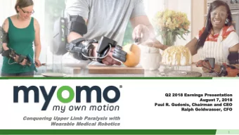 Conq  Conqueri  ering  g Up  Uppe  per  r Limb  Limb Para  Paraly  lysi  sis  s with  with  Wea