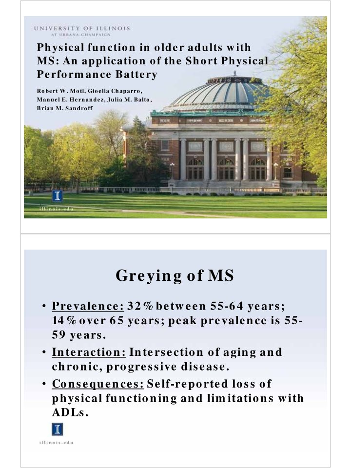 greying of ms