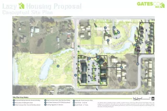 K  Conceptual Site Plan  1  3  6  2  7  6  7  8  4  9  5  Site Plan Key Notes  0  25'  50'  100'