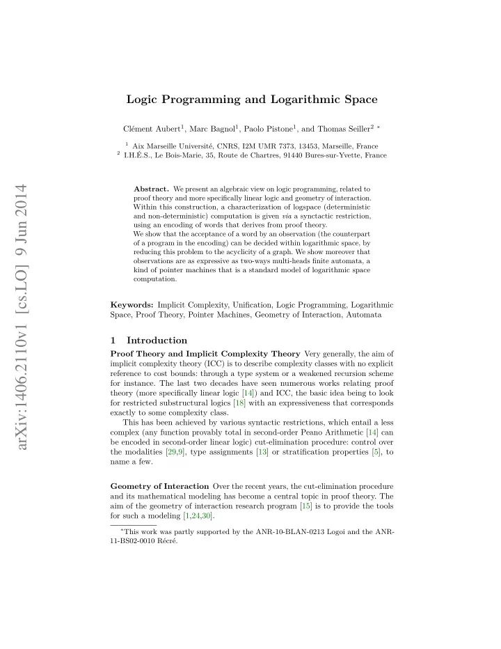 arxiv 1406 2110v1 cs lo 9 jun 2014