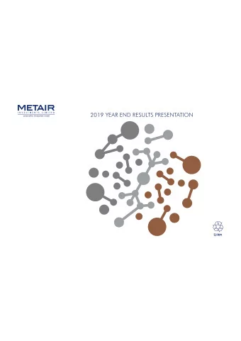 2019 YEAR END RESULTS PRESENTATION  Agenda  2  Welcome and opening observations  Metair image 2019