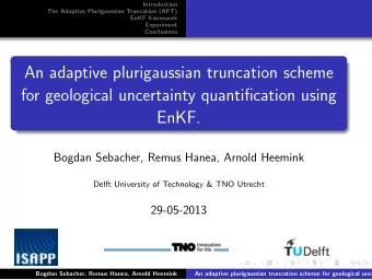 An adaptive plurigaussian truncation scheme  for geological uncertainty quantification using  EnKF.