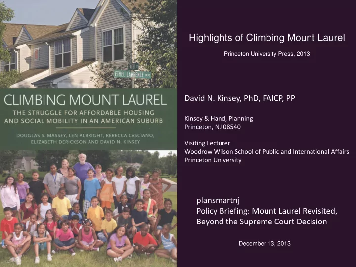 highlights of climbing mount laurel