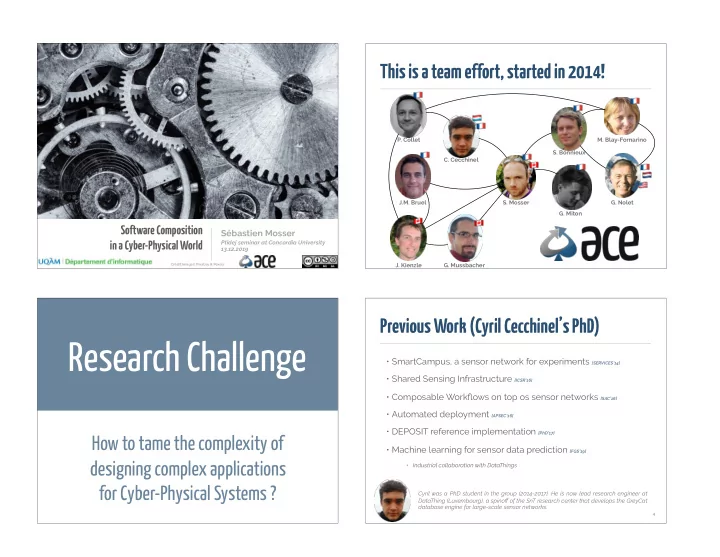 research challenge