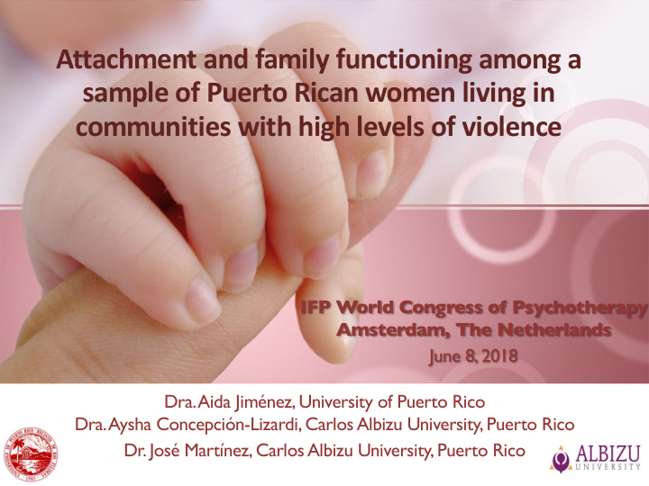 attachment and family functioning among a sample of