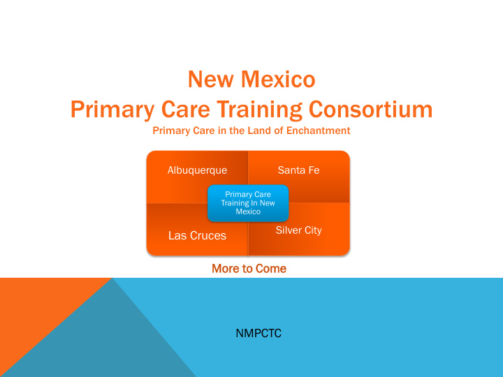 new mexico primary care training consortium