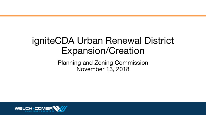 ignitecda urban renewal district