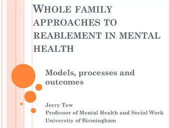 authors and not necessarily those of the NIHR  School for Social Care Research or the  Department