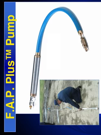 F.A.P. Plus Pump  1. Description  2. Installation  1. Description  How does it work?  Intake