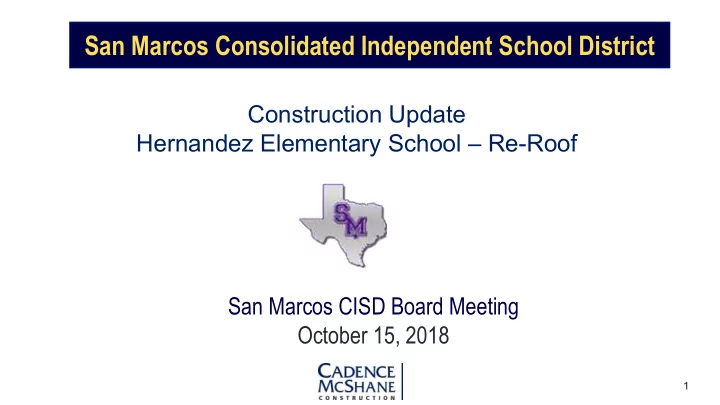 san marcos consolidated independent school district