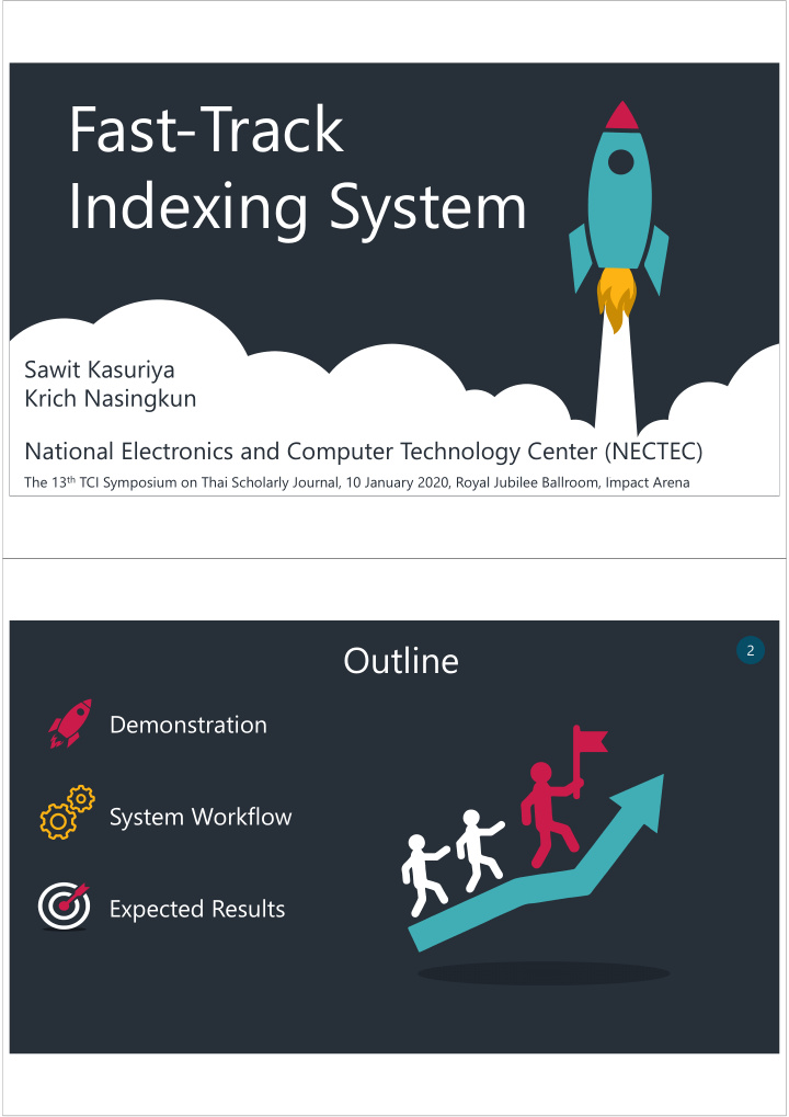 fast track indexing system