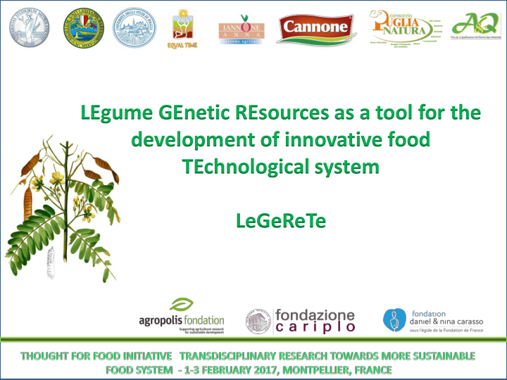 legume genetic resources as a tool for the