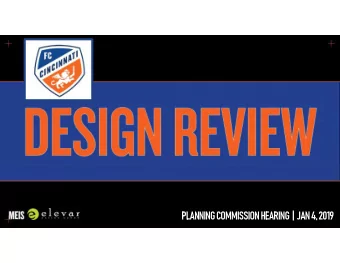 PLANNING COMMISSION HEARING  |  JAN 4, 2019  Contributed $100,000 to fund a housing study to be