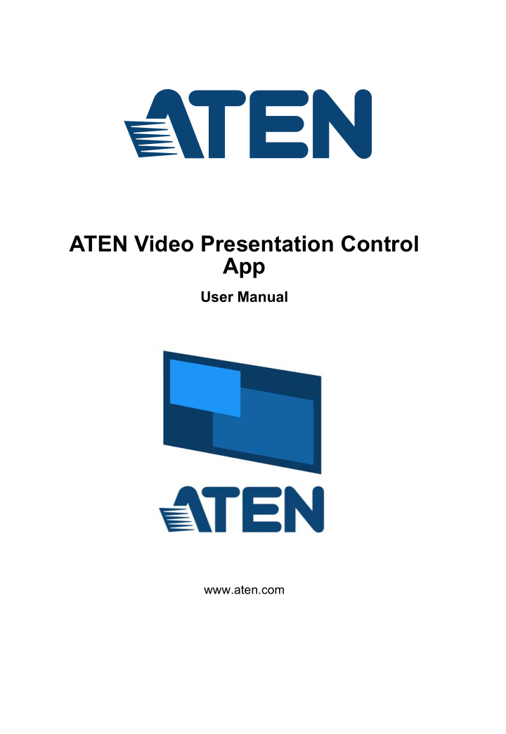 aten video presentation control app