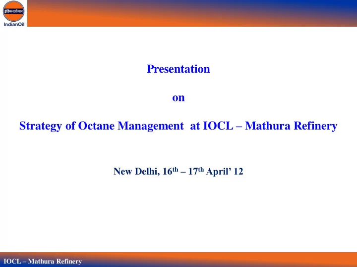 presentation