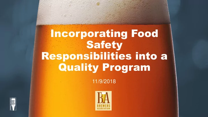 responsibilities into a