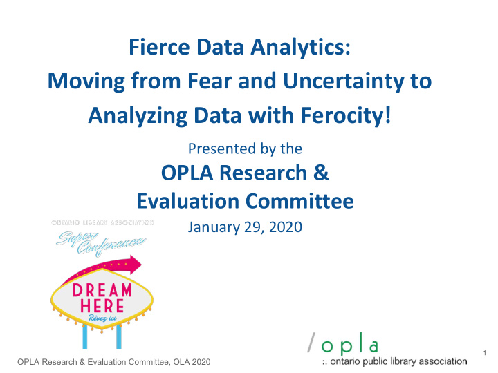 fierce data analytics moving from fear and uncertainty to