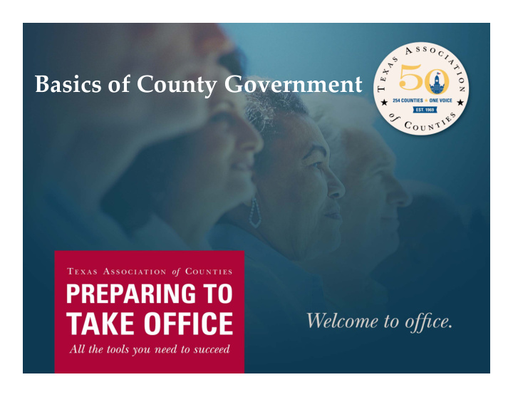 basics of county government why counties were created