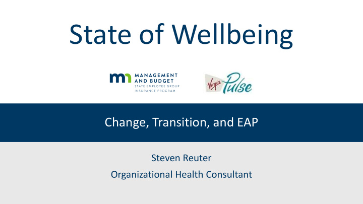 state of wellbeing