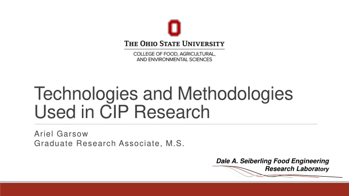 used in cip research