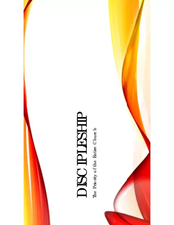 P  SHI  ntire  Churc h  E  PL  he  Prio rity o f the  E  SCI  DI  T  T  HE  ROOT  S OF  T  HE  CRI