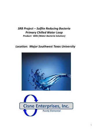 Cisne Enterprises, Inc.  Purely Elemental  1  Mr.  Assistant Director  Assistant Director Plant