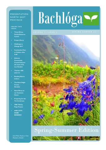 Bachlga  P R E S E N T A T I O N  N O R T H  E A S T  P R O V I N C E  I N S I D E  T H I S  I S