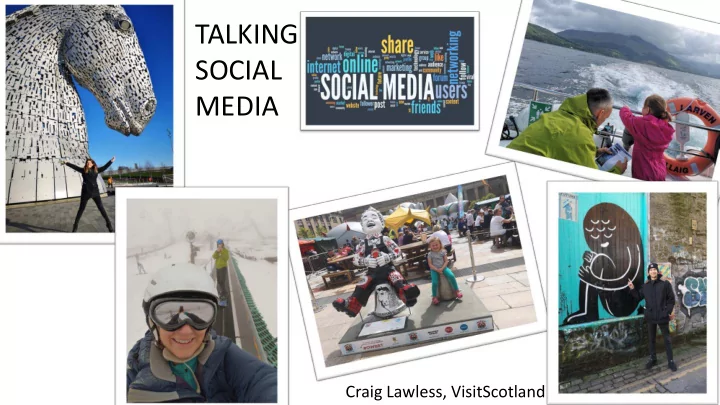 talking social media