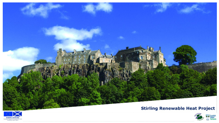 stirling renewable heat project overview