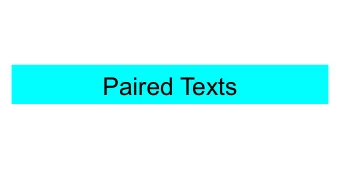 Paired Texts  Reader #1  What beast was t, then,  That made you break this enterprise to me?