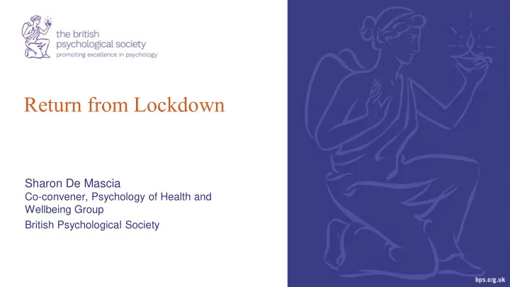 return from lockdown