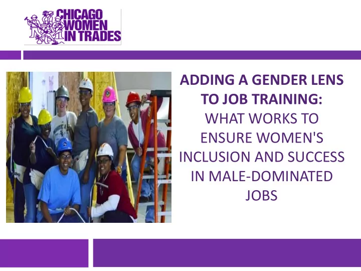 to job training
