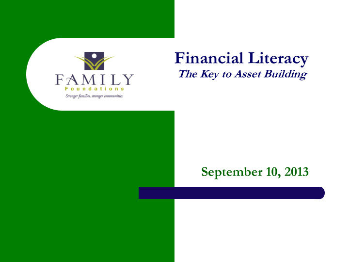 financial literacy