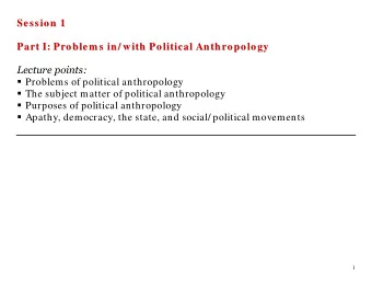 Se  e s  s s  s i  io  o n  n  1  1  S  Pa  ar  rt  t  I  I:  :  P  Pr  ro  o b  bl  le  e m  m s