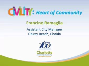 Dialogue and Dilemma  95%  Believe incivility a problem Civility in America 2013  68%  Political