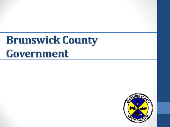 brunswick county government history