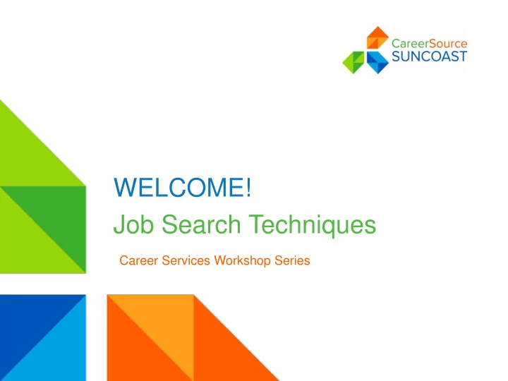 job search techniques