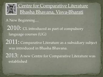 Vision: Transgressing Boundaries  Venas-tat-pasyan-nihitam guha  Sad-yatra visvam