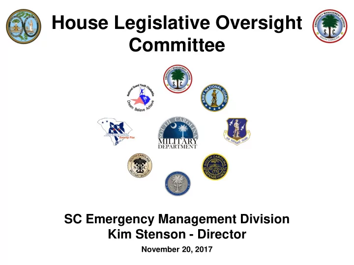 house legislative oversight committee