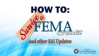 General Updates of  State Auditors Office  UPDATES  Why is the State Auditors Office